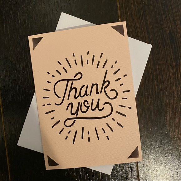 🙏 Handmade Thank You Cards (Set of 5) - Picture 3 of 7
